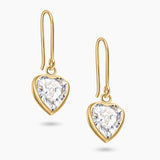 Heart Drop Earrings