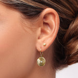 14k Gold Single Stud Earring